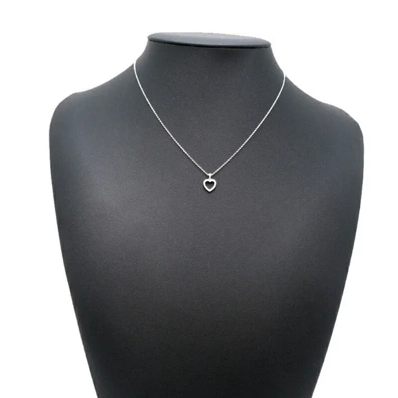 TIFFANY Silver Heart Necklace